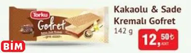 TORKU KAKAOLU & SADE KREMALI GOFRET